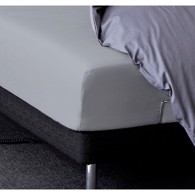 CPH Living - Percale Faconlagen Lysegrå